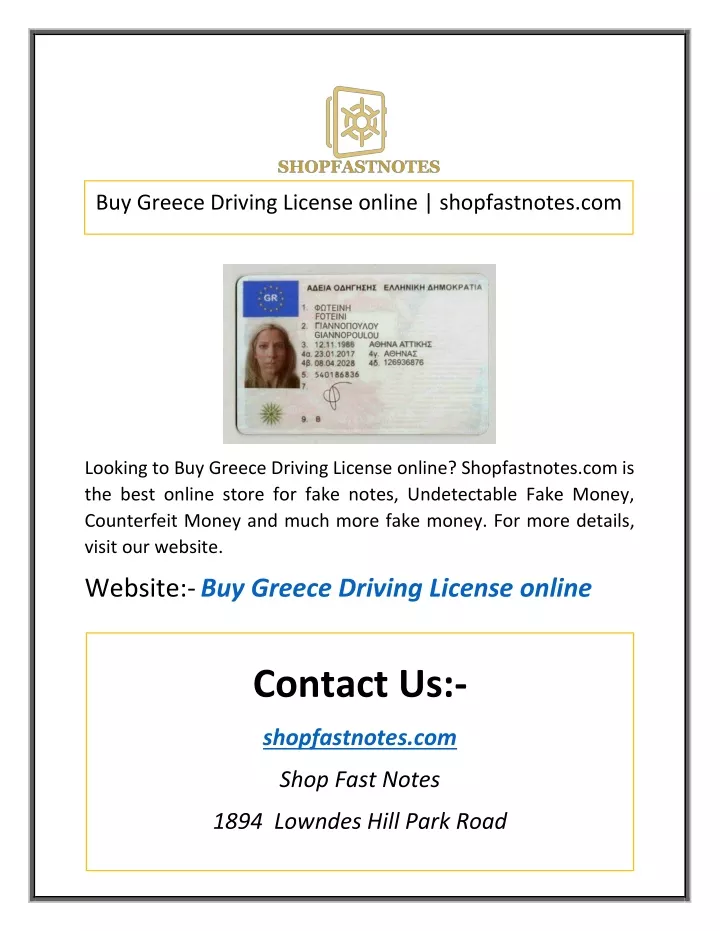 buy greece driving license online shopfastnotes