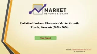 Radiation Hardened Electronics Market_PPT