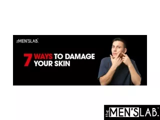 Things that ruin your skin