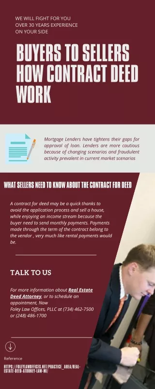 Buyers to Sellers How Contract Deed Work