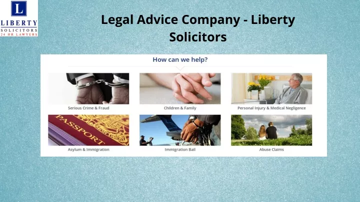 legal advice company liberty solicitors