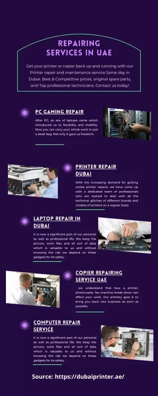 PC Repair Services Dubai