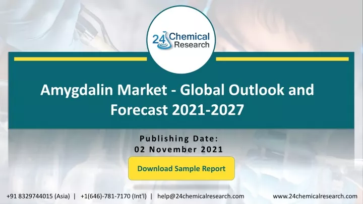 amygdalin market global outlook and forecast 2021