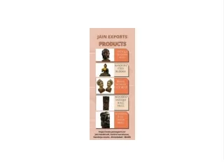 Buy Unique Products at Jain Exports