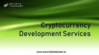 cryptocurrency development services