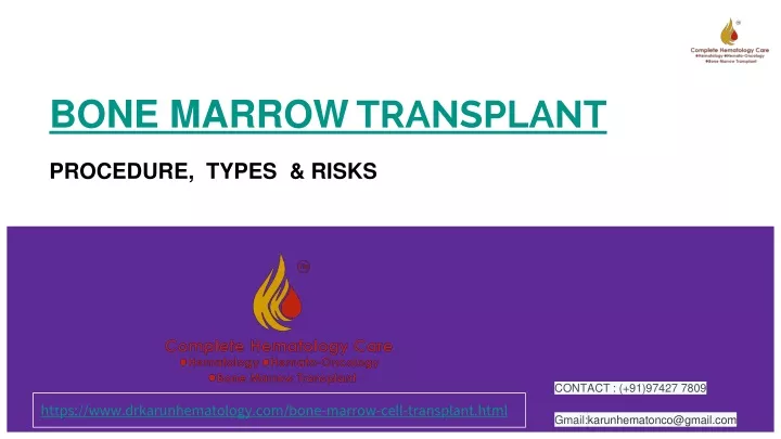 bone mar row transplant