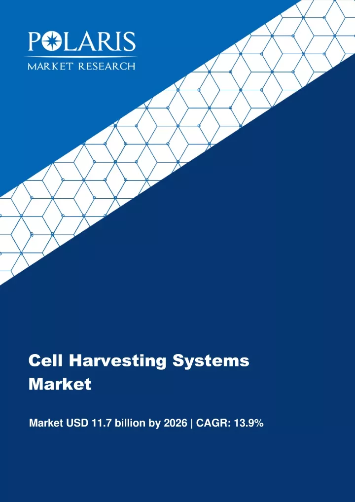 cell harvesting systems market