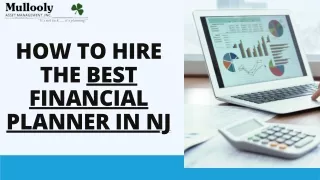 How To Hire The Best Financial Planner In NJ | How to Guide
