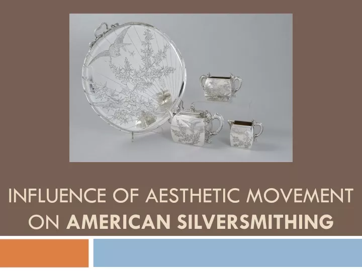 influence of aesthetic movement on american