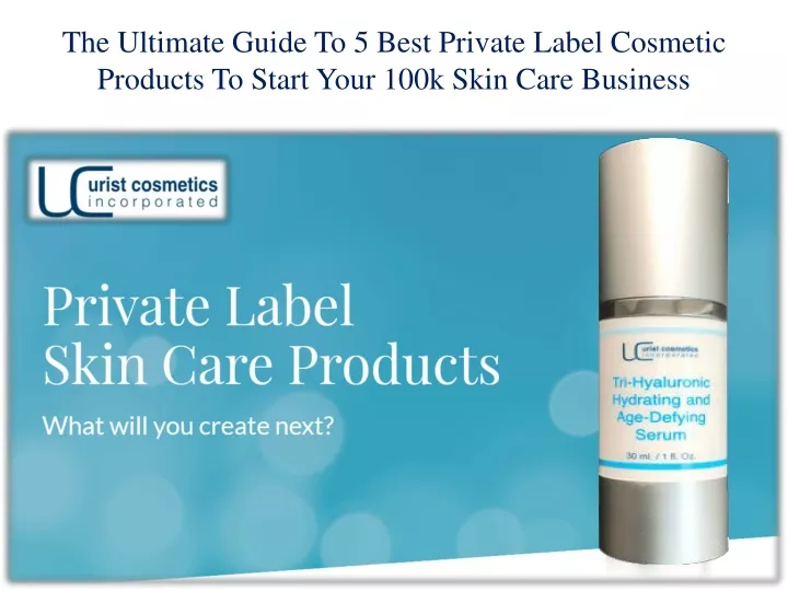 the ultimate guide to 5 best private label