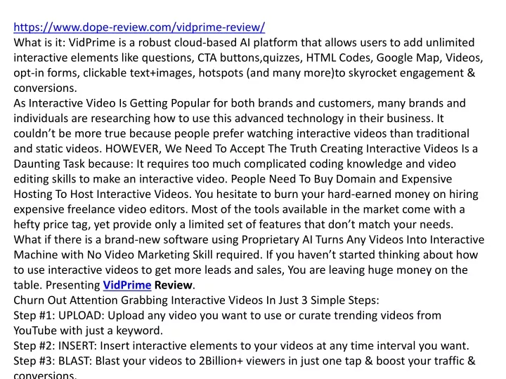 https www dope review com vidprime review what