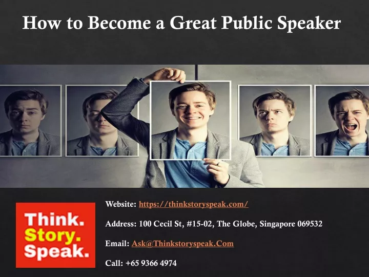 how to become a great public speaker