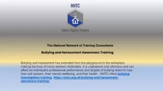 the national network of training consultants