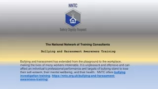 the national network of training consultants