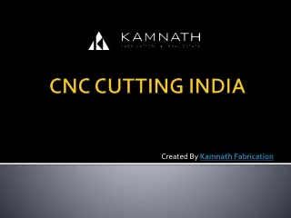 CNC CUTTING India