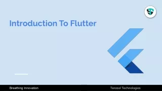 Flutter_ An Introduction