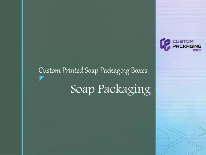 custom printed soap packaging boxes