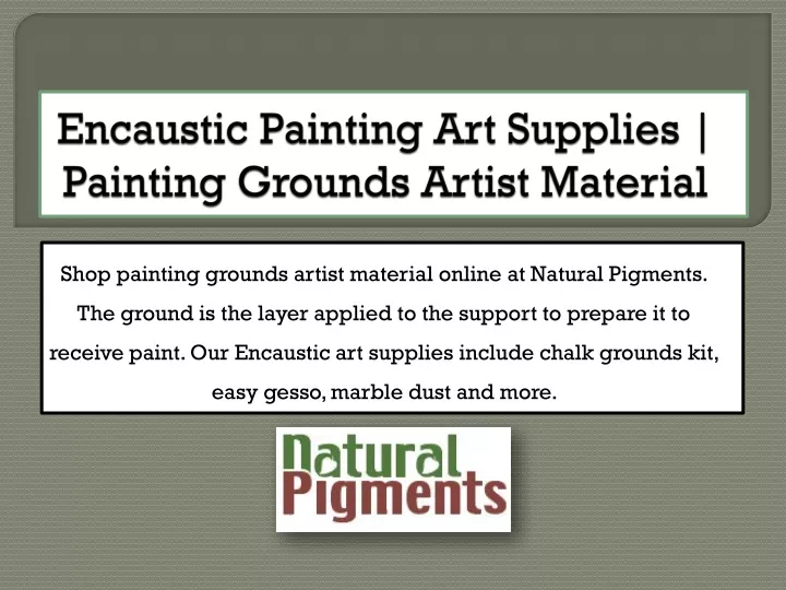 encaustic painting art supplies painting grounds artist material