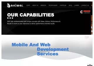 Best Mobile and Web App Development Services