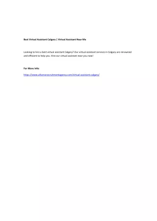 best virtual assistant calgary virtual assistant