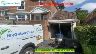 Gutter Cleaning Cambridge