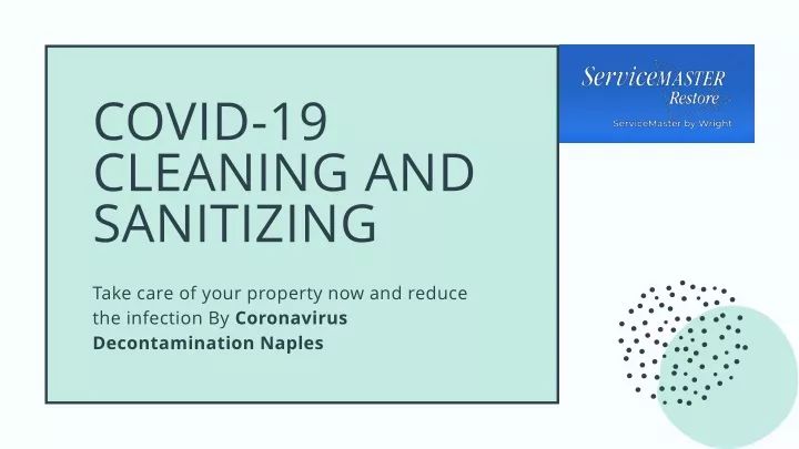 covid 19 cleaning and sanitizing
