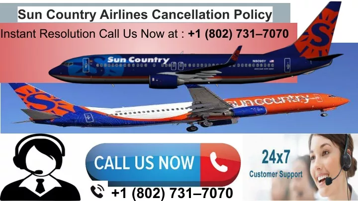 sun country airlines cancellation policy instant