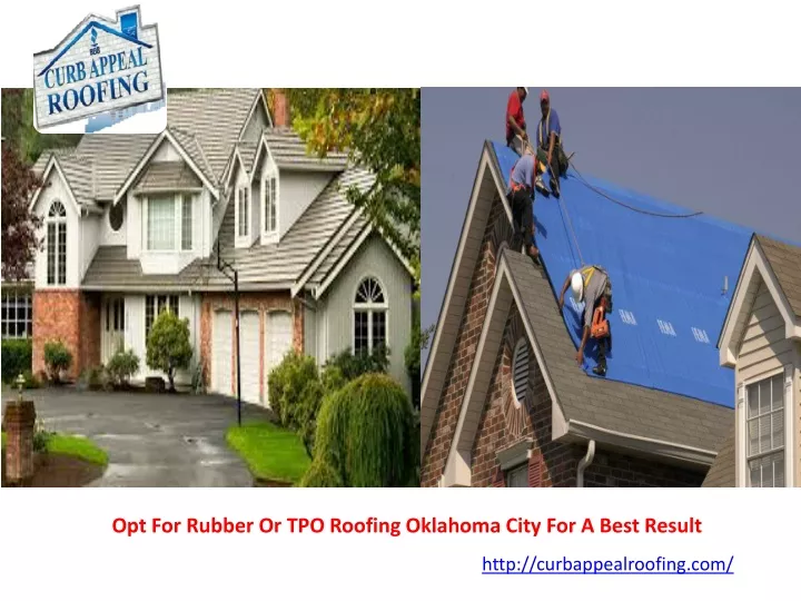 opt for rubber or tpo roofing oklahoma city