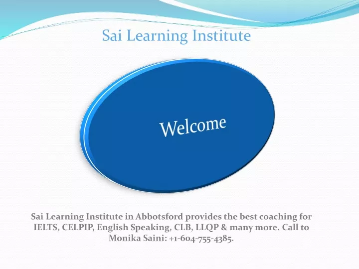 sai learning institute