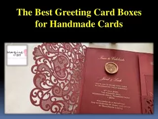 The Best Greeting Card Boxes for Handmade Cards