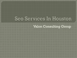 Seo Services In Houston