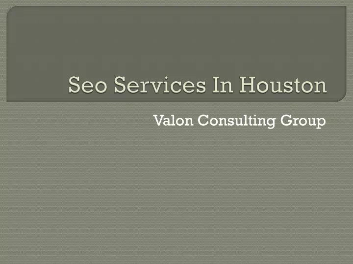 seo services in houston