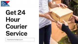 Get 24 Hour Courier Service