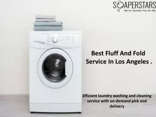 Best Fluff And Fold Service In Los Angeles