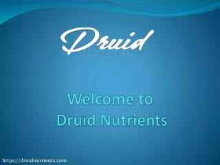 Druid all in one nutrients, Organic Plant Food