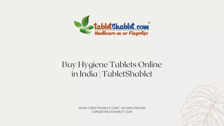 buy hygiene tablets online in india tabletshablet