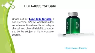 LGD-4033 for Sale
