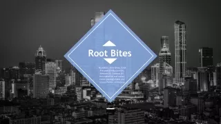 RootBites - Desi Ghee | Cold Pressed Oil | Pickles |entation