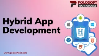 Hybrid App Development Services | PoloSoft