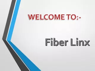 Fiber Linx Basic Cable Internet Packages