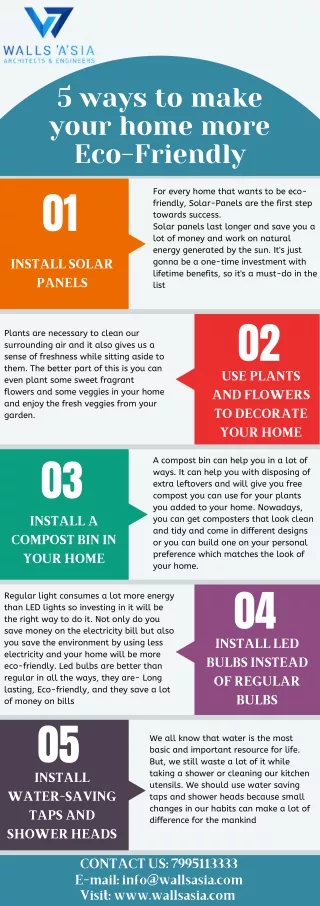 5 ways to make your home more Eco-Friendly