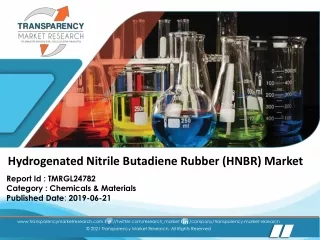 Hydrogenated Nitrile Butadiene Rubber (HNBR) Market to exhibit 8% CAGR by 2027