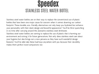 speedex