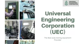Top Manufacturer Of Engineering Products UEC