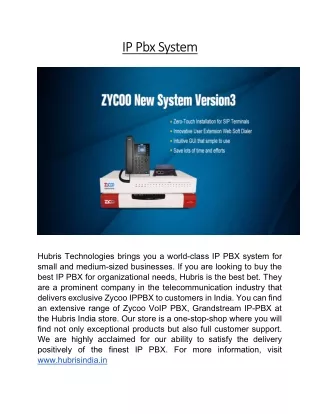 ip pbx system ip pbx system