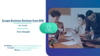 scrape business reviews from bbb