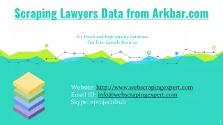 scraping lawyers data from arkbar com