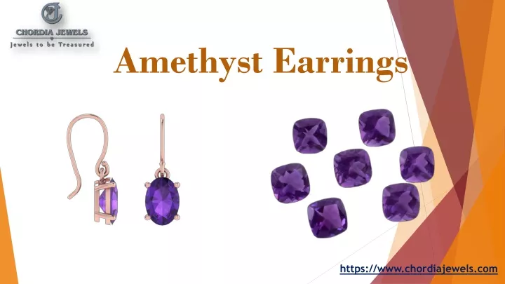 amethyst earrings