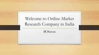 Online Market Research Company in India | Industry Leading Panel of Business Exe