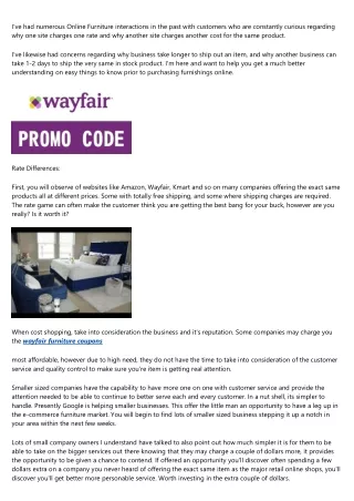 Why You're Failing at wayfair discount code